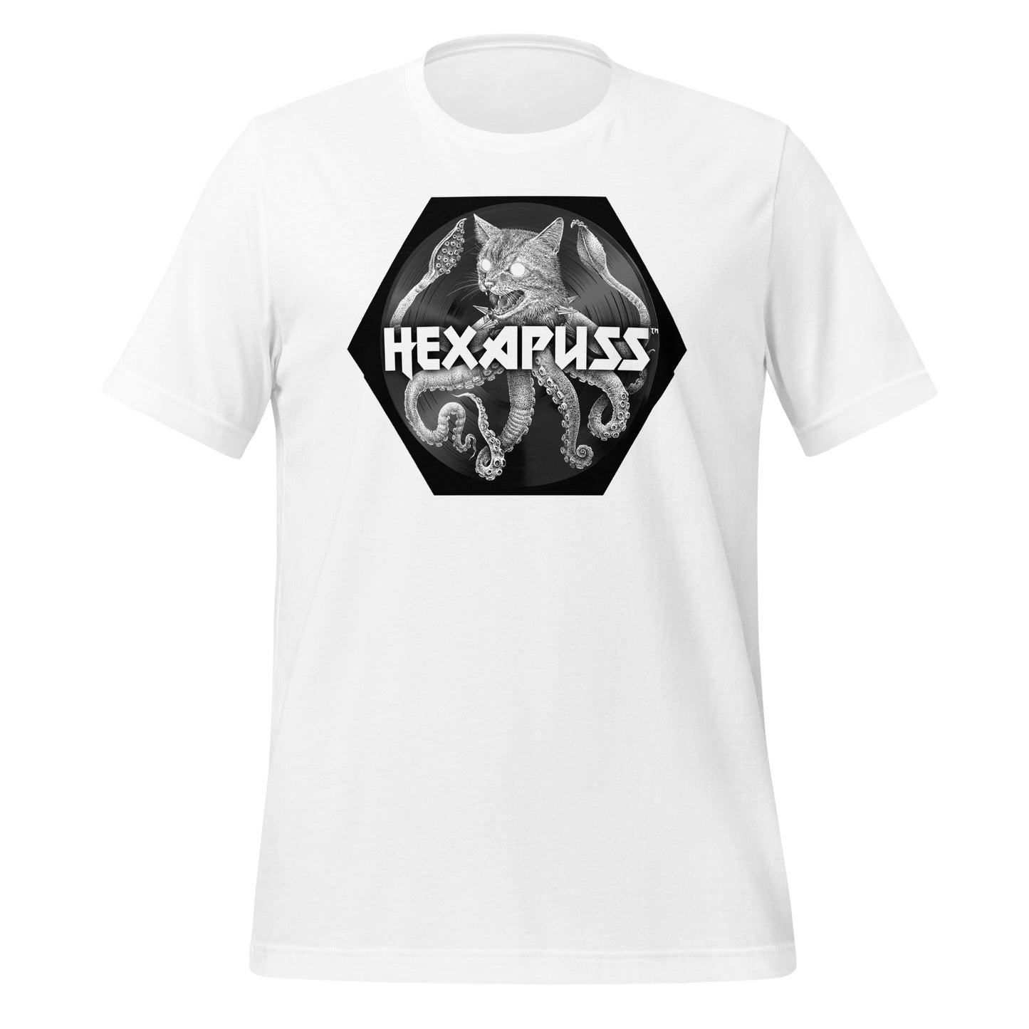 Hexapuss white t-shirt